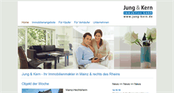 Desktop Screenshot of jung-kern.de
