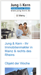 Mobile Screenshot of jung-kern.de