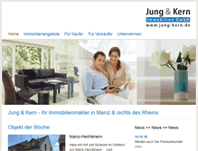 Tablet Screenshot of jung-kern.de